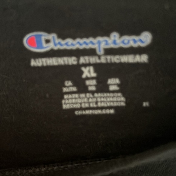 Champion Black T-Shirt - Picture 2 of 4